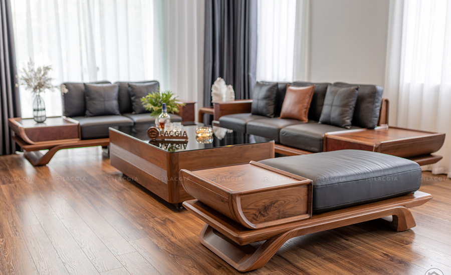 Nội thất từ gỗ tự nhiên có kiểu dáng đa dạng