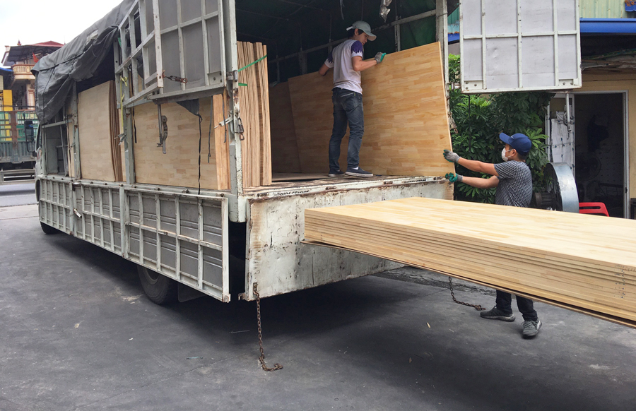 Tấm gỗ ghép thanh