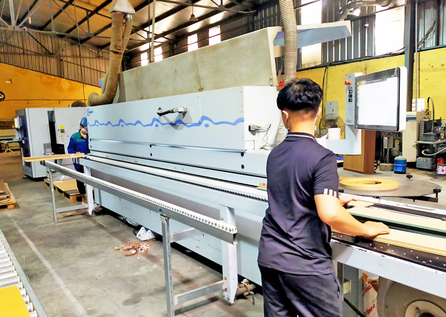 Máy dán cạnh 6 chức năng tại Hải Phòng