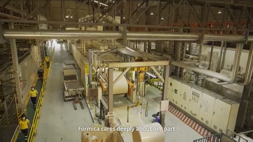 Nhà máy sản xuất Laminate Formica Thái Lan