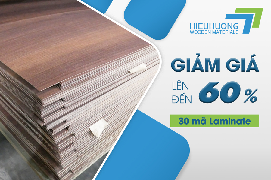 Chương trình giảm giá Laminate Formica lên đến 60%