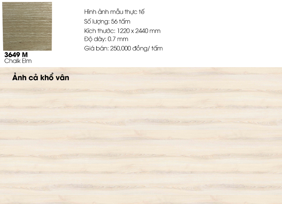 Khuyến mại siêu giảm giá mã Laminate 3649M