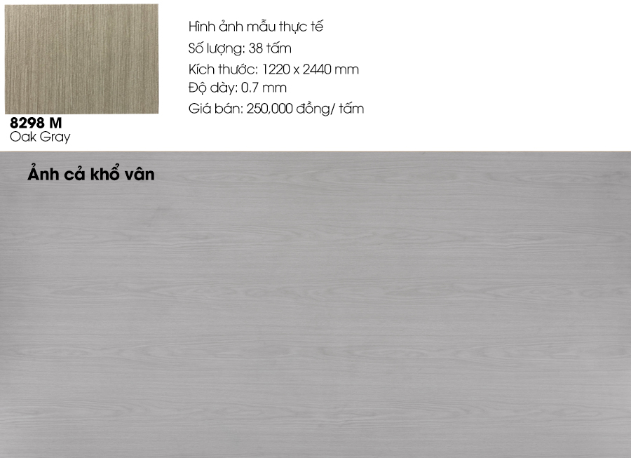 Siêu khuyến mãi Laminate Formica 8298M