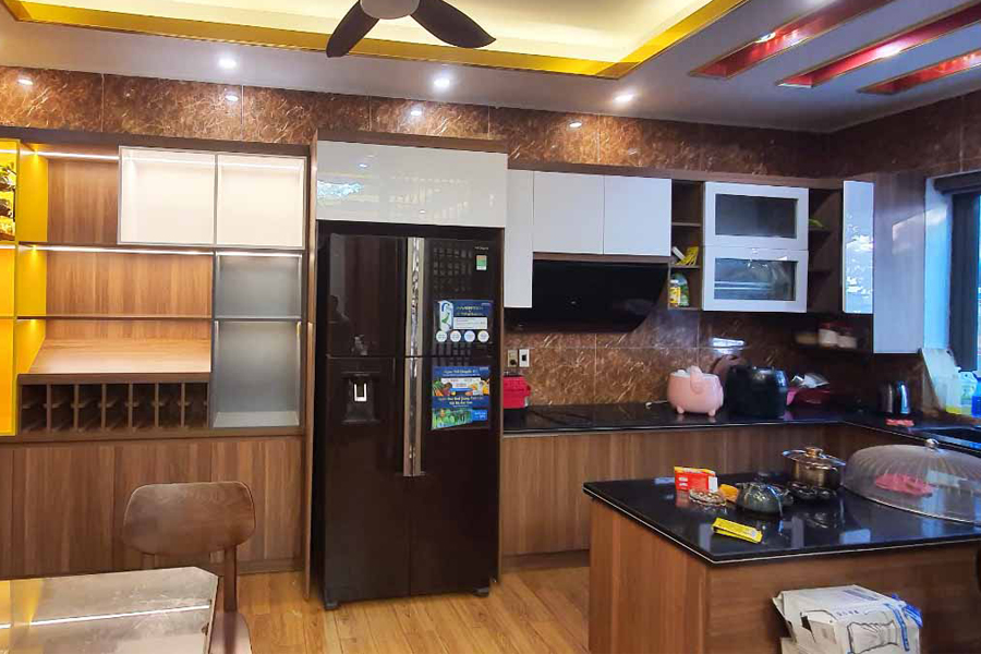 Hình ảnh thực tế công trình sử dụng mã màu melamine 612-03