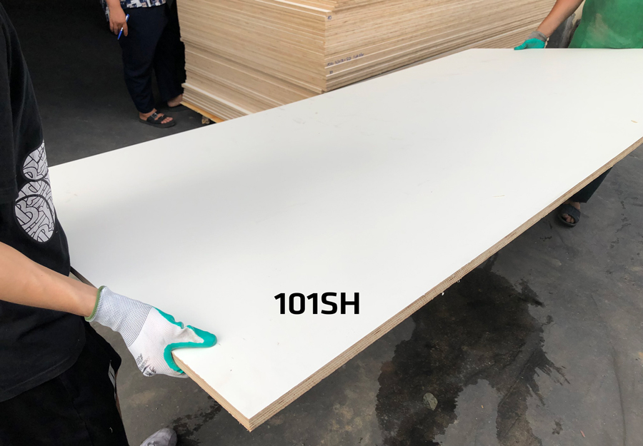 Hình ảnh gỗ ván Plywood phủ melamine 01