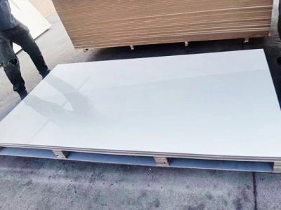 Ảnh đại diện tấm Laminate formica trắng bóng