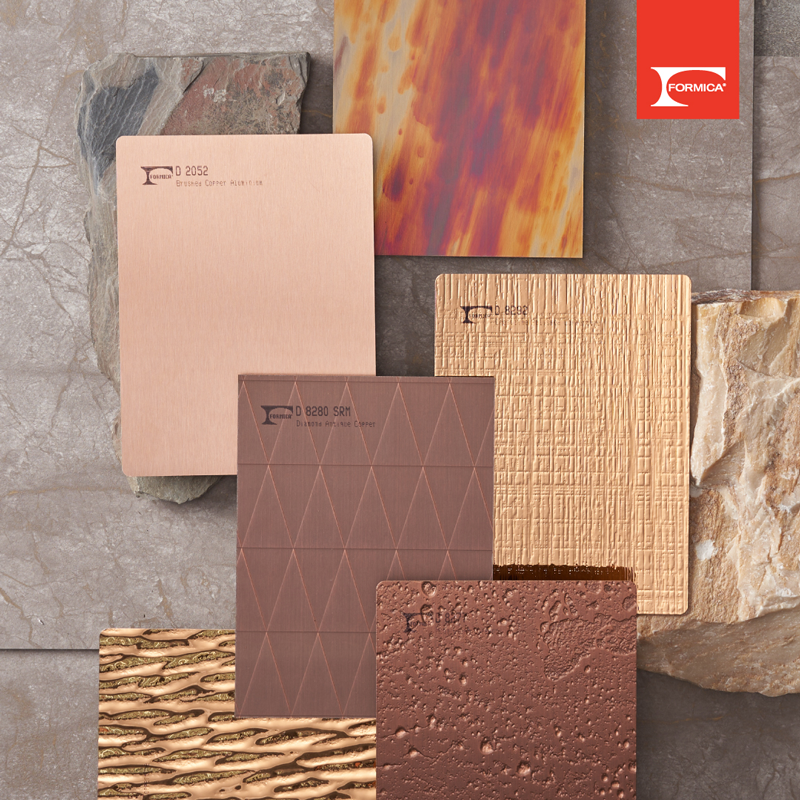 Hình ảnh các tấm Laminate kim loại