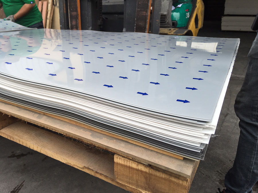 Hình ảnh tấm bề mặt nhựa Acrylic