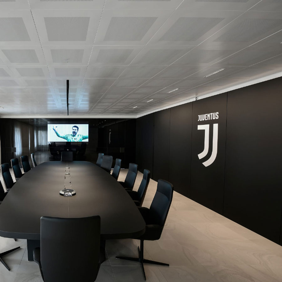 Phòng họp của CLB bóng đá Juventus