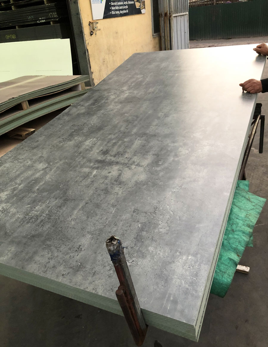 Gỗ mdf phủ melamine màu bê tông 430