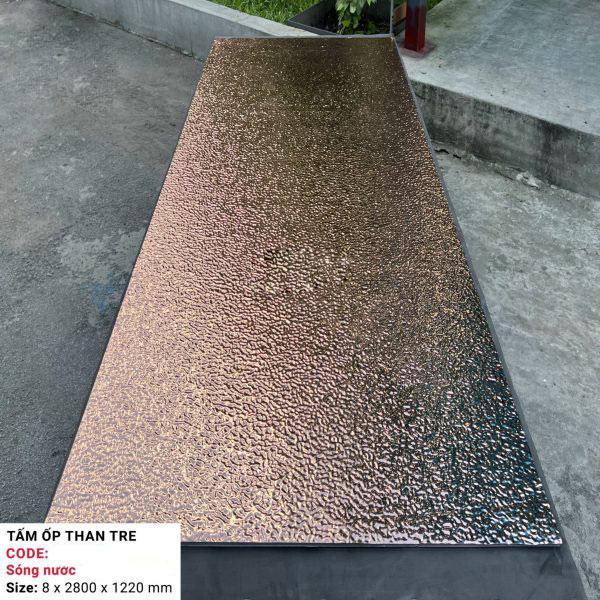 Hình ảnh tấm ốp than tre 01