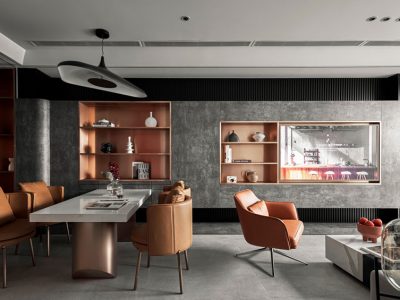 Nội thất gỗ mdf màu xi măng 431-2