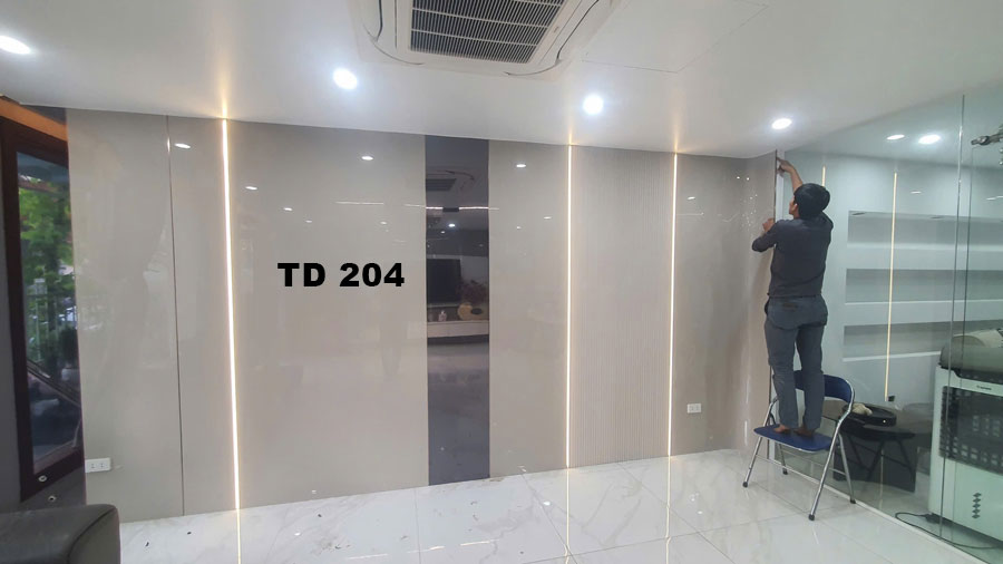 Tấm ốp than tre mã màu Td 204 tại Hải Phòng