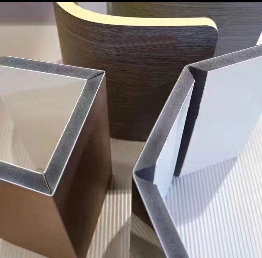 Tấm than tre dễ dàng uốn cong và gấp cạnh