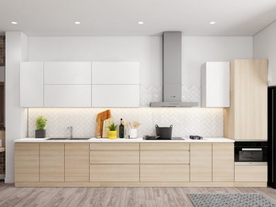 Ảnh đại diện tủ bếp gỗ Laminate giá tốt