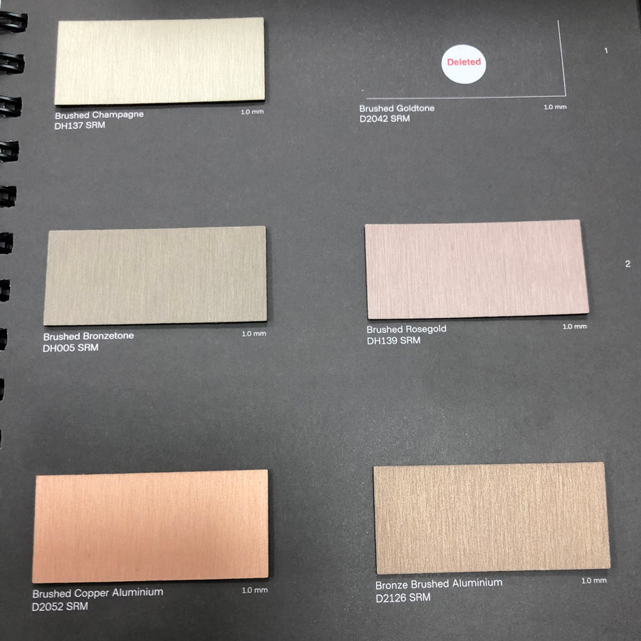 Các mẫu tấm Laminate giả đồng 04