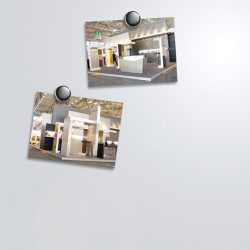 Laminate Formica DH110 Light Grey Magnetic Whiteboard