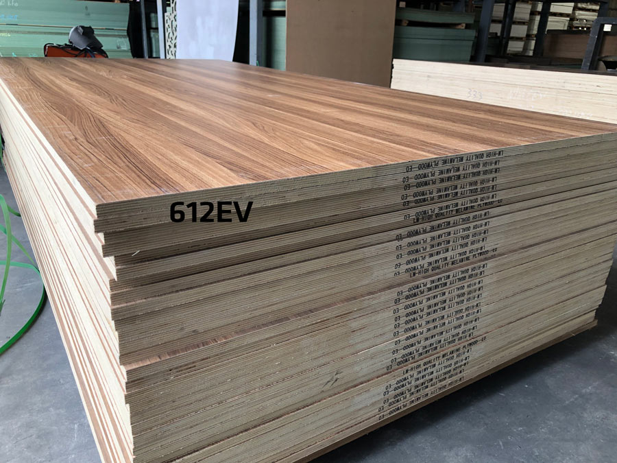 Hình ảnh gỗ dán plywood phủ melamine