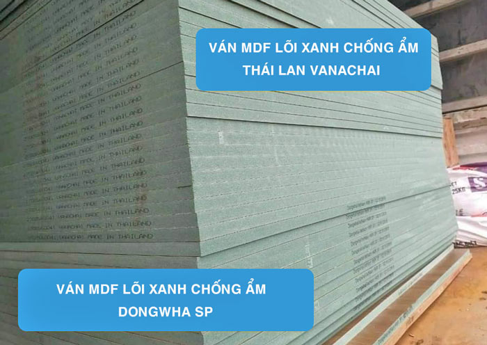 Màu sắc ván MDF dongwha SP giống MDF Vanachai