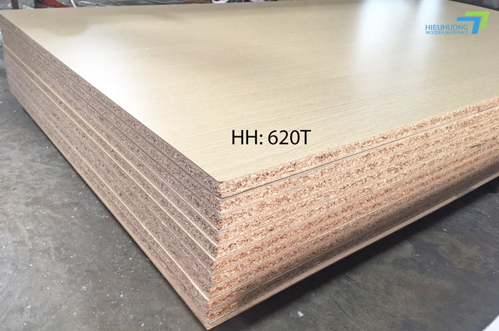 Hình ảnh ván ép mùn cưa phủ bề mặt melamine