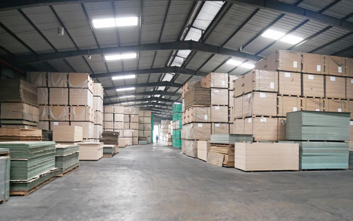 Tổng kho ván ép mùn cưa tại Hải Phòng