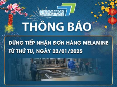 Ảnh đại diện thông báo tạm ngừng nhận đơn hàng melamine