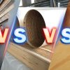 So sánh các loại bề mặt gỗ công nghiệp