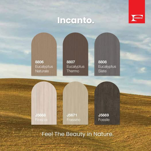 Một số mã màu laminate incanto vân gỗ