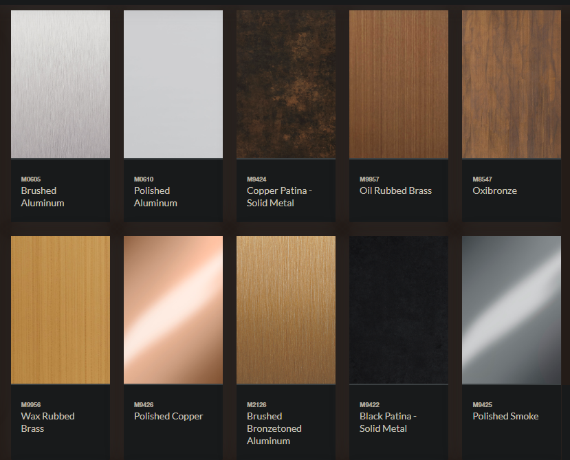 45 mã màu kim loại mới trong bộ sưu tập Homapal