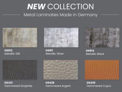 Ảnh đại diện bộ sưu tập laminate kim loại mới homapal