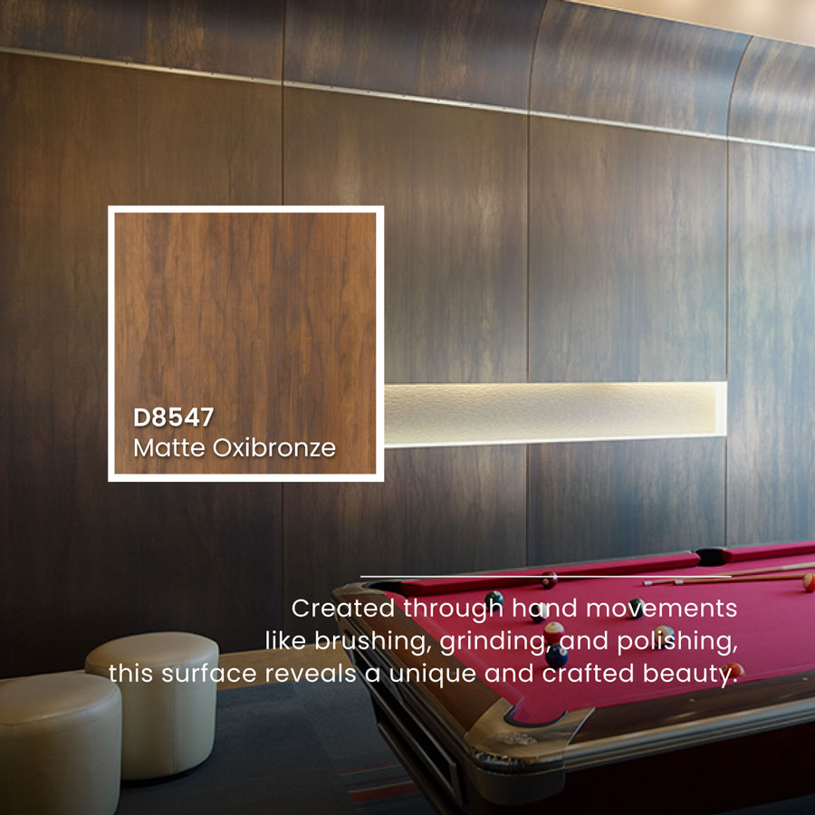 Ứng dụng của tấm Laminate kim loại mã 8547