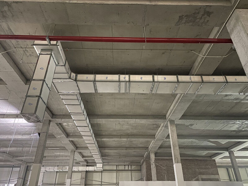 Bọc ống thông gió chống cháy bằng MGO