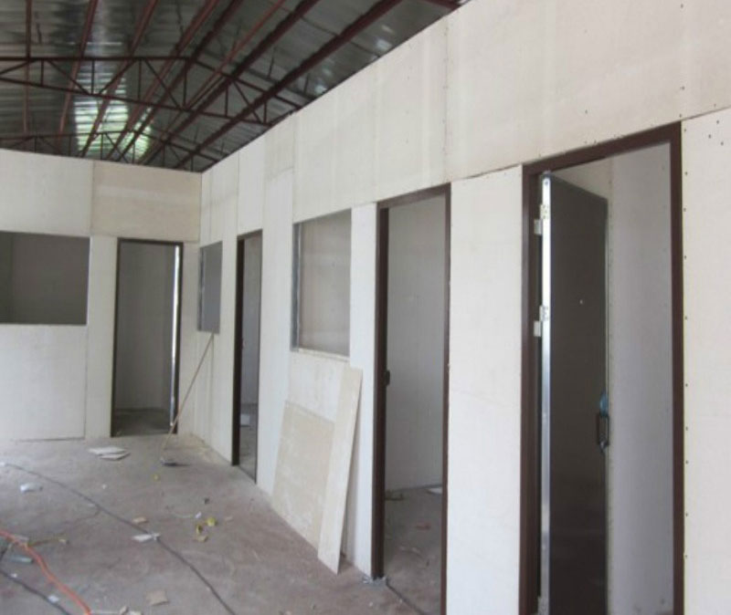 Ứng dụng làm vách ngăn chống cháy của tấm MGO