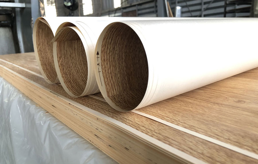 Hình ảnh giấy melamine, một loại veneer nhân tạo
