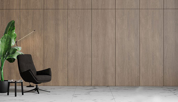 Hình ảnh nội thất làm từ gỗ veneer