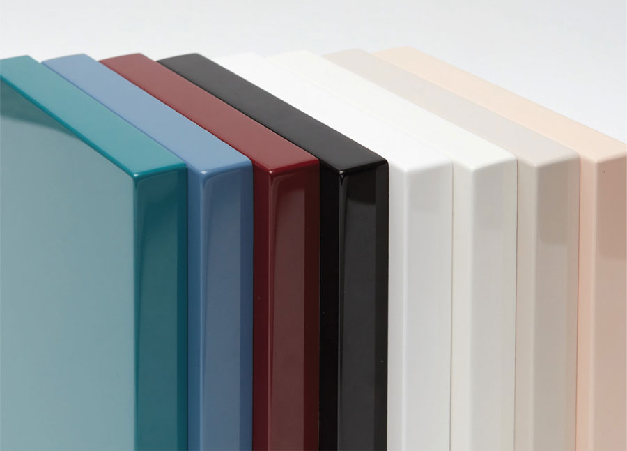 Nhựa phủ Acrylic sang trọng nhờ công nghệ dán cạnh noline