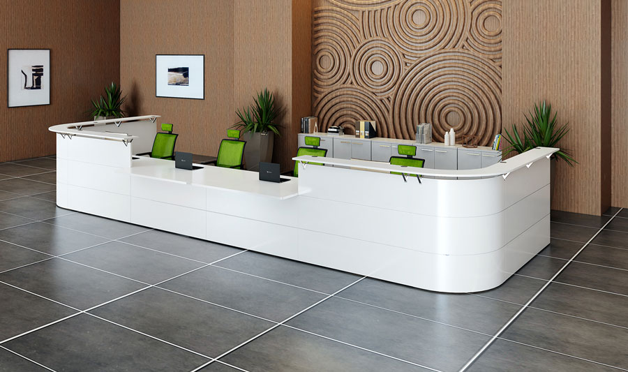 Nội thất gỗ MDF uốn cong tạo điểm nhấn độc đáo