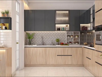 Ảnh đại diện tủ bếp gỗ công nghiệp