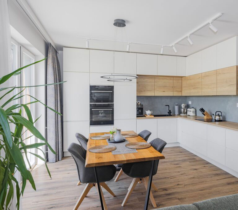 Hình ảnh tủ bếp gỗ công nghiệp MDF